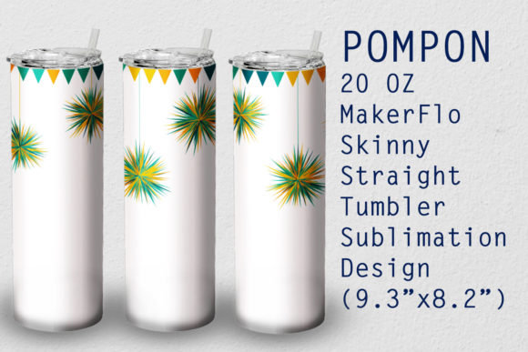 Download Tumbler Straight 20 OZ Sublimation Pompo - 20 oz Collection